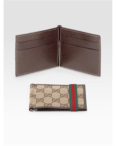 replica gucci money clip|gucci money clip wallet men's.